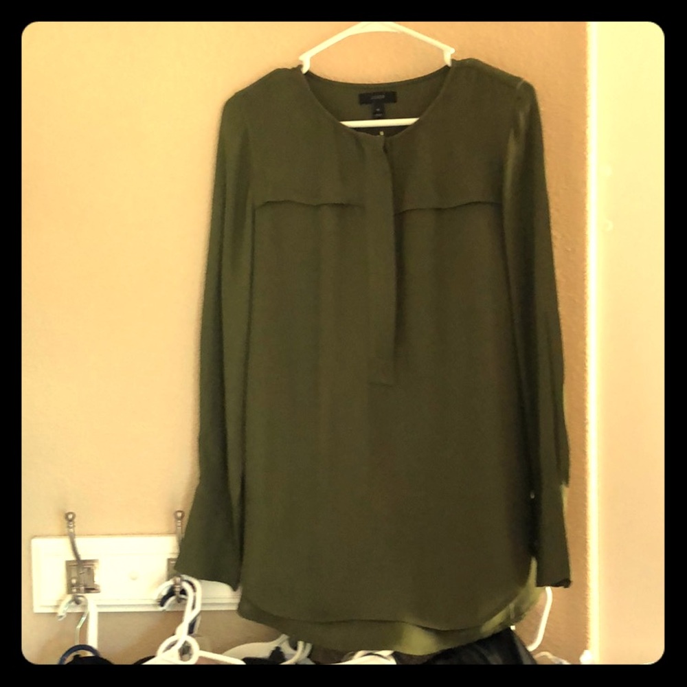 J crew long sleeve top